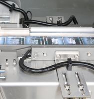 Machine d'emballage de cartons à grande vitesse avec film transparent, à fréquence variable pour l'emballage en masse
