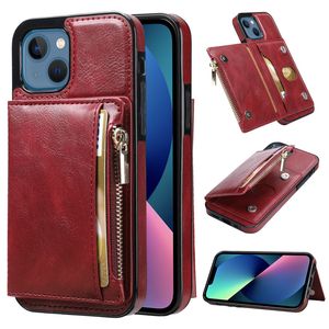 <span class=keywords><strong>Funda</strong></span> de Cuero PU con Cierre de Cremallera Estilo Retro para Teléfono Móvil Max - Product Image 2