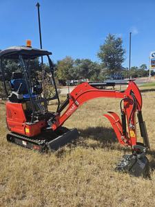 Mini-excavatrice 1 tonne 2 tonnes Mini-pelle Excavatrice multifonctionnelle Godet Excavatrice chinoise Moteur hydraulique chinois Isuzu - Product Image 3