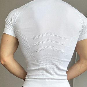 ชุดกีฬาแขนสั้นระบายอากาศฤดูร้อนชุดกีฬาวิ่งน้ำหนักเบา - Product Image 2