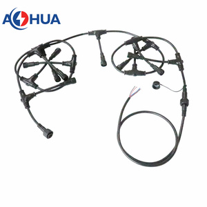 3 Cara 2 3 4 pin seri T paralel kedap air LED konektor Terminal pemisah konektor ip68 lampu LED kabel - Product Image 5