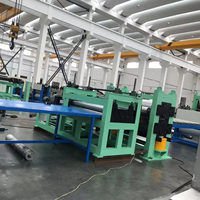 Machine de gaufrage de tôles métalliques pour l'automobile, capacité automatique de 6 m/min, poids de 8000 kg