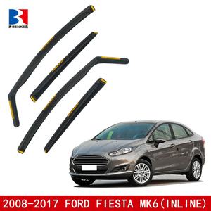 Déflecteurs de vitres IN-CHANNEL pour FORD FIESTA MK6 2008-2017 – Pare-pluie et pare-soleil à coller - Product Image 2