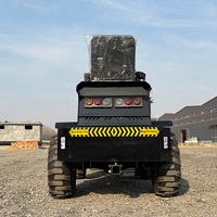 CE-Zertifizierter 400kg Traglast Elektrischer Mini-Frontlader Kleiner Frontlader 4WD Batteriebetriebener Mini-Elektro-Radlader