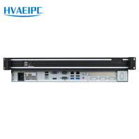 Serveur Rackable 1U HVAEIPC Intel Core i3/i5/i7 2.3V Double LAN 2 COM RS232/RS422 VGA Modèle Exclusif en Stock