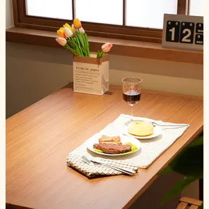 新到家具餐桌矩形餐桌套装实木餐桌