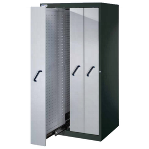 OEM Garage Workshop Custom Hanging plate 50 hook Metal 3 door Tool Storage Cabinet