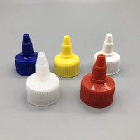 18mm 20mm 24mm 28mm Bouteille en plastique Twist Buse Cap Neck Finish Traitement Spout Cap pour Hair Dye Squeeze Bottle