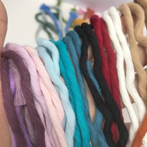 <span class=keywords><strong>Cuerda</strong></span> de Macramé Trenzada de Algodón de Alta Calidad al por Mayor, de 3mm, 4mm y <span class=keywords><strong>5mm</strong></span>, en Varios Colores - Product Image 4