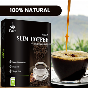 Erbe cinesi sane esili caffè verde controllo della dieta in polvere perdita di peso istantanea dimagrante verde caffè pancia brucia grasso - Product Image 6