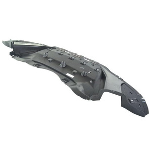 Placa Protectora Inferior para Parachoques Delantero de Dodge Charger 68231862AA, Plástico Negro - Product Image 3