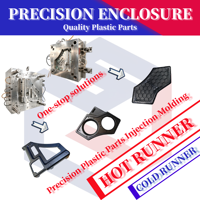 Fabrication sous contrat de supports de façade audio esthétiques moulés par injection en ABS et PC pour appareils électroniques