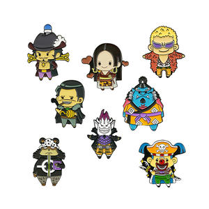 Fabricant de gros logo en métal personnalisé <span class=keywords><strong>noir</strong></span> nickel mignon revers anime dur émail doux casquette chapeau insigne broche dessin animé <span class=keywords><strong>chat</strong></span> broches - Product Image 5