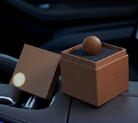 Diffuseur de parfum magnétique d'aromathérapie de voiture en métal plaqué couleur avec logo personnalisé Clips pour bouche d'aération de voiture