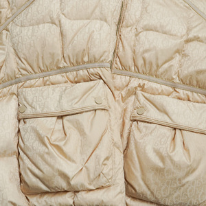 Veste matelassée en duvet d'oie dorée pour femmes, manteaux d'hiver, veste à capuche chaude à fermeture éclair - Product Image 6