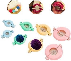 ชุดทำพู่ปอมปอม 4 ขนาด สำหรับงานถักไหมพรม ทำลูกบอลขนปุย งานฝีมือ DIY - Product Image 4