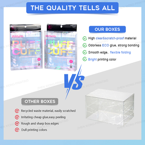 Caja de Embalaje Transparente Personalizada, Reciclable, de PET, PP, PVC, Protector de Caja Transparente, Cajas de Plástico Acetato para Juguetes y Cosméticos - Product Image 4