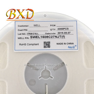 SMD Nhiều Lớp Cuộn Cảm 0603 27NH 5% Tần Số Cao Cảm SWEL1608C27NJT (F) - Product Image 2