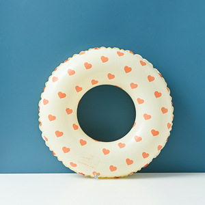 Tanyozhe Inflatable Swimming <b>Ring</b> Heart Pattern Child Float For Swimming And Water Sports - Product Image 3