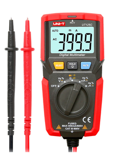 <span class=keywords><strong>UNI</strong></span>-T UT125C Multímetro Digital de Bolso para Baixa Corrente (<0.4A) Entusiastas Eletrônicos DIY na Ásia e América do Sul - Product Image 2