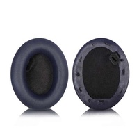 Coussinets extra épais pour casque Sony WH1000XM4 Coussins en cuir protéiné souple Isolation du bruit Mousse à mémoire de forme Épaisseur ajoutée