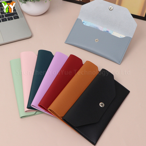 Bolsa de Papel A3 con Forma de Sobre para Oficina, Portátil, de Cuero PU, con Botón para Efectivo y Tarjetas de Crédito, Bolsillo para Archivos de Escritorio, Accesorios para Cartas - Product Image 5