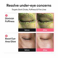 Masque Hydrogel au Collagène PDRN de Saumon Marque Privée pour Réduire les Poches et les Cernes, Patchs Oculaires en Gel Rose et Or