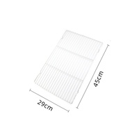 Grille de barbecue multifonctionnelle en acier inoxydable pour four, cuisson, refroidissement et égouttage