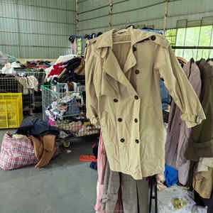 เสื้อผ้าฤดูหนาวมือสอง DH02 -1 จำนวนมากสำหรับผู้หญิงและผู้ชาย เสื้อโค้ท แจ็คเก็ตกันลม เสื้อผ้าแฟชั่นคุณภาพสูง ขายส่ง - Product Image 5