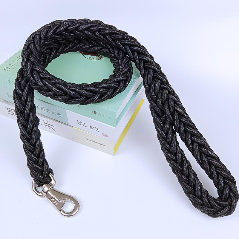 Black eight strand rope