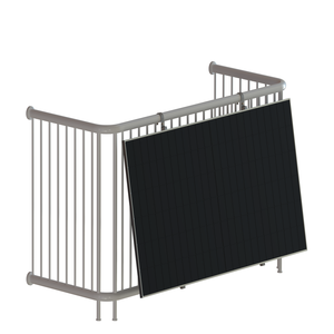 Structure de montage <span class=keywords><strong>solaire</strong></span> pour <span class=keywords><strong>balcon</strong></span> Plug & Play, solutions de <span class=keywords><strong>fixation</strong></span> pour panneaux photovoltaïques de 600W et 500W - Product Image 2