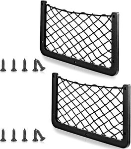 1 pièce, Marque OEM, Populaire, Filet de rangement élastique en PP pour voiture, Organisateur latéral de siège, pour caravane, bus, <span class=keywords><strong>camping</strong></span>, <span class=keywords><strong>Accessoires</strong></span> de poche en maille - Product Image 4