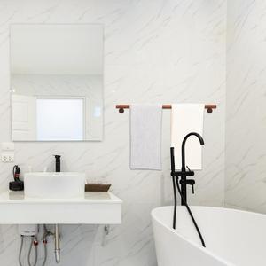 Legno Barra di Tovagliolo Fissato Al <span class=keywords><strong>Muro</strong></span> del Tovagliolo Cremagliera - Product Image 6