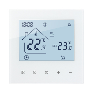 Beok TDR89W-WIFI-WP 3A 110V-240V Water Underfloor Heating Weekly <strong>Program</strong> Touch Screen Room Thermostat - Product Image 1