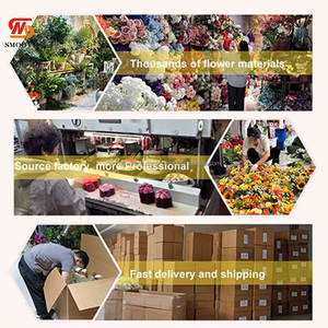 Centres de table floraux artificiels lisses, boule de fleur en soie bleu poussiéreux, centre de table, boules de fleurs de mariage pour décor de table de mariage - Product Image 6