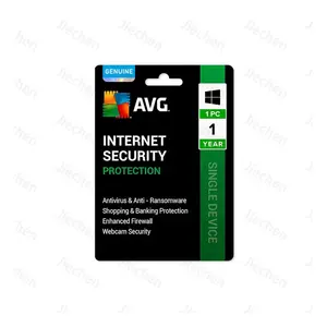 Avg internet an ninh 1 năm 1 thiết bị trực tuyến Mã khóa bảo vệ sự riêng tư phần mềm chống virus