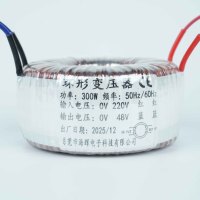 Transformateur de puissance toroïdal rond à double enroulement 800VA 120V vers 48V 60Hz QZ Cuivre Monophasé pour onduleur solaire et système éolien