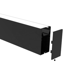 54mm & 105mm tùy chỉnh vuông LED dải ánh sáng cho văn phòng trong nhà lối đi hành lang chiếu sáng nhà máy nhôm trần ánh sáng vuông - Product Image 4