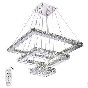 Grosir Dekorasi Pernikahan Hotel Lampu Gantung Liontin Besar Emas Langit-langit Rumah Modern Mewah Kristal Tempat Lilin