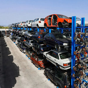 Rayonnage de stockage pour voitures en acier de récupération - Product Image 1