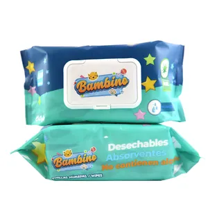 Aceite de coco a base de <span class=keywords><strong>agua</strong></span> fragancia agradable toallitas hipoalergénicas para bebés al por mayor - Product Image 1