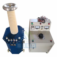 Probador de Tensión de Frecuencia de Potencia 50kV-70kV CA Monofásico, Transformador Hipt OEM, Prueba Portátil de Alta Tensión SF6