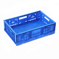 Caisse de rangement pliable de 40l, créative, en plastique, pour fruits et légumes