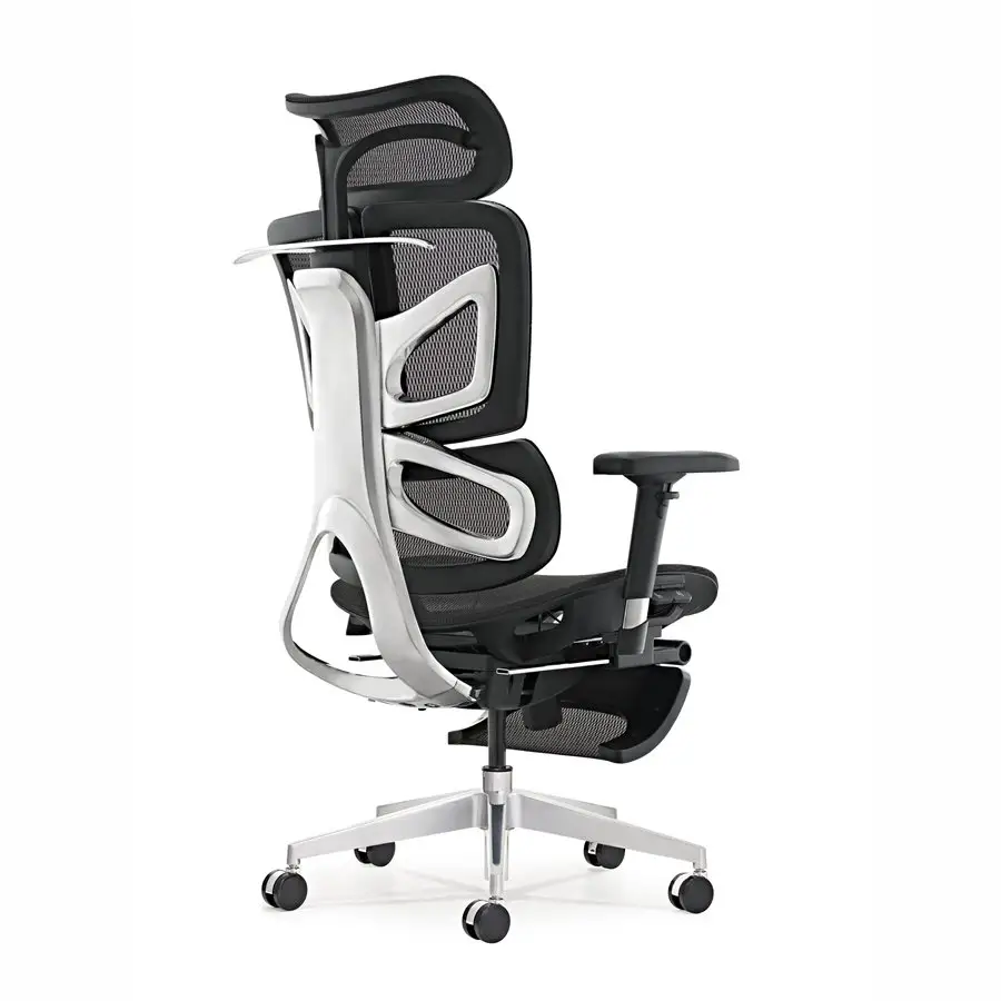 SHUNMAS 2023 nuovo stile può sdraiarsi sedia da ufficio pausa pranzo con poggiapiedi sedia da ufficio Design sedia ergonomica