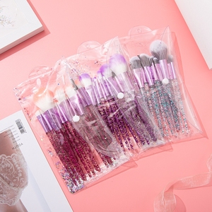 Pinceaux <span class=keywords><strong>de</strong></span> <span class=keywords><strong>maquillage</strong></span> professionnels très demandés, <span class=keywords><strong>pas</strong></span> chers, pour poudre visage, fard à paupières, anticernes, <span class=keywords><strong>kit</strong></span> <span class=keywords><strong>de</strong></span> <span class=keywords><strong>maquillage</strong></span> <span class=keywords><strong>complet</strong></span>, manche en plastique, 10 pièces - Product Image 4