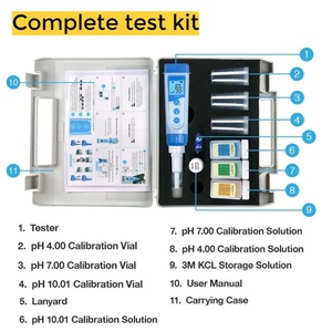 Chất lượng hàng đầu giáo <span class=keywords><strong>pH</strong></span> Tester với 3 màu Backlit đọc Heads-up <span class=keywords><strong>PH</strong></span> bút với kim <span class=keywords><strong>ph</strong></span> cảm biến cho bánh mì Jelly Kem Sushi gạo - Product Image 4