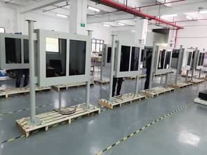 Ngoài trời hai mặt kỹ thuật số biển 55/75/98 inch cột Trần núi không thấm nước & UV kháng LCD hiển thị - Product Image 5