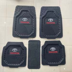 Alfombrillas de PVC para Automóviles de Venta Caliente para Comercio Exterior, Logotipo Tridimensional con Opción de Corte Personalizado, Alfombrillas de PVC para Automóviles de Venta Caliente - Product Image 6