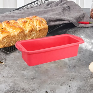 Molde Grande de Silicona Antiadherente Ecológico para Pan y Rosas, Rectangular con Doble Asa, Estilo Nórdico, Fácil de Usar para Hornear Pasteles, Grado Alimenticio - Product Image 5