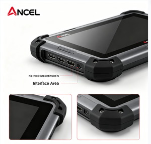 ANCEL MT700 <span class=keywords><strong>PRO</strong></span> Scanner de diagnostic moto 7 pouces Android pour plus de 40 marques, réinitialisation de l'huile, purge ABS, réinitialisation TPS, codage ECU - Product Image 1